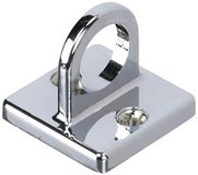 Garcia de Pou Muur Rectraceerbaar Barrière Opgezet Eind, Roestvrij staal, Zilver, Één Grootte