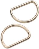 Prym Halfronde (D-)ringen 40mm new gold 2st.