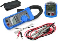 GEKO Pince multimètre - Écran LCD - True RMS - Arrêt automatique - Max 28mm