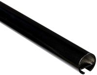 GARDINIA gordijnrail met binnenloper I Ø 20 mm zwart 120 cm, metaal