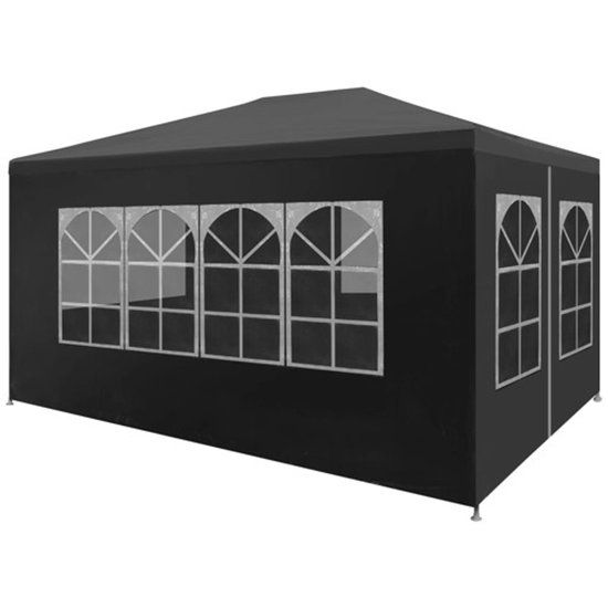vidaXL - Partytent - 3x4 m - antraciet