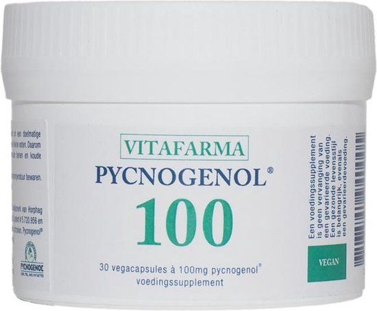 VitaFarma Pycnogenol 100 mg 30 Vegetarische Capsules