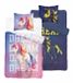 KARO Licorne Fluo Literie Enfant 140x200cm - Rose Rêve