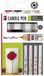 Marabu kaarsenstiften Candle Pen, set van 4, 25 ml, metallic zilver/goud