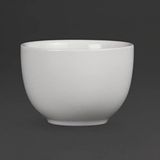 12X Olympia 12 Chinese theekopjes, wit