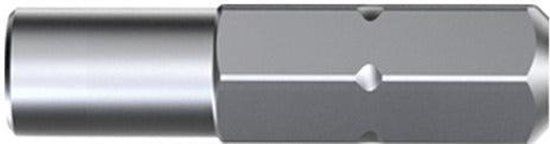 Wiha Adapter voor MicroBits 25mm Buitenzeskant (C4) - Binnenzeskant (¼″) - 39964