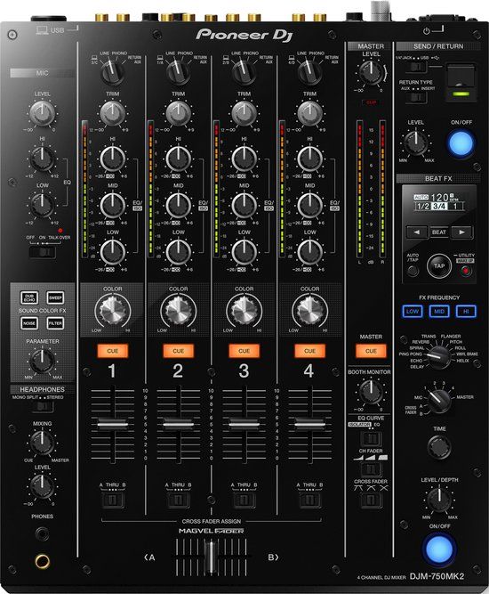 Pioneer DJ DJM-750 MK2 DJ-mixer