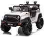 FINOOS Jeep - Elektrische Kinderauto - 12V - met Afstandsbediening - Wit