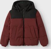 Jungen Winterjacke - Rot - Puffer - NkmMorning