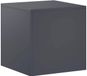 vidaXL Plantenstandaard Antraciet 40 x 40 x 40 cm Roestvrij staal