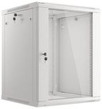 Lanberg WF01-6615-10S rack 15U Wandrek Grijs