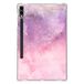 B2Ctelecom Samsung Tablethoes Samsung Galaxy Tab S9 Plus Pink Purple Paint