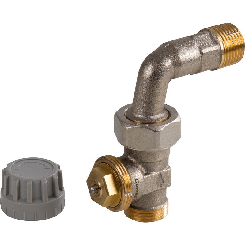 Comap Sar thermostatische radiatorkraan recht + bocht - 3430650406094