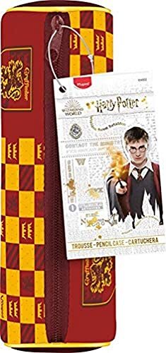 Maped - Schooletui Harry Potter Tiens – zacht gevoel – schooletui in buisformaat – neopreen stof – scheurvaste metalen ritssluiting – officieel Harry Potter