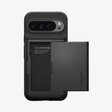 Spigen ACS07729 Hoes voor Google Pixel 9 Pro XL, Zwart
