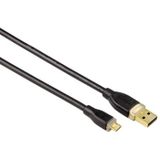 Hama USB Connection 0,75m zwart