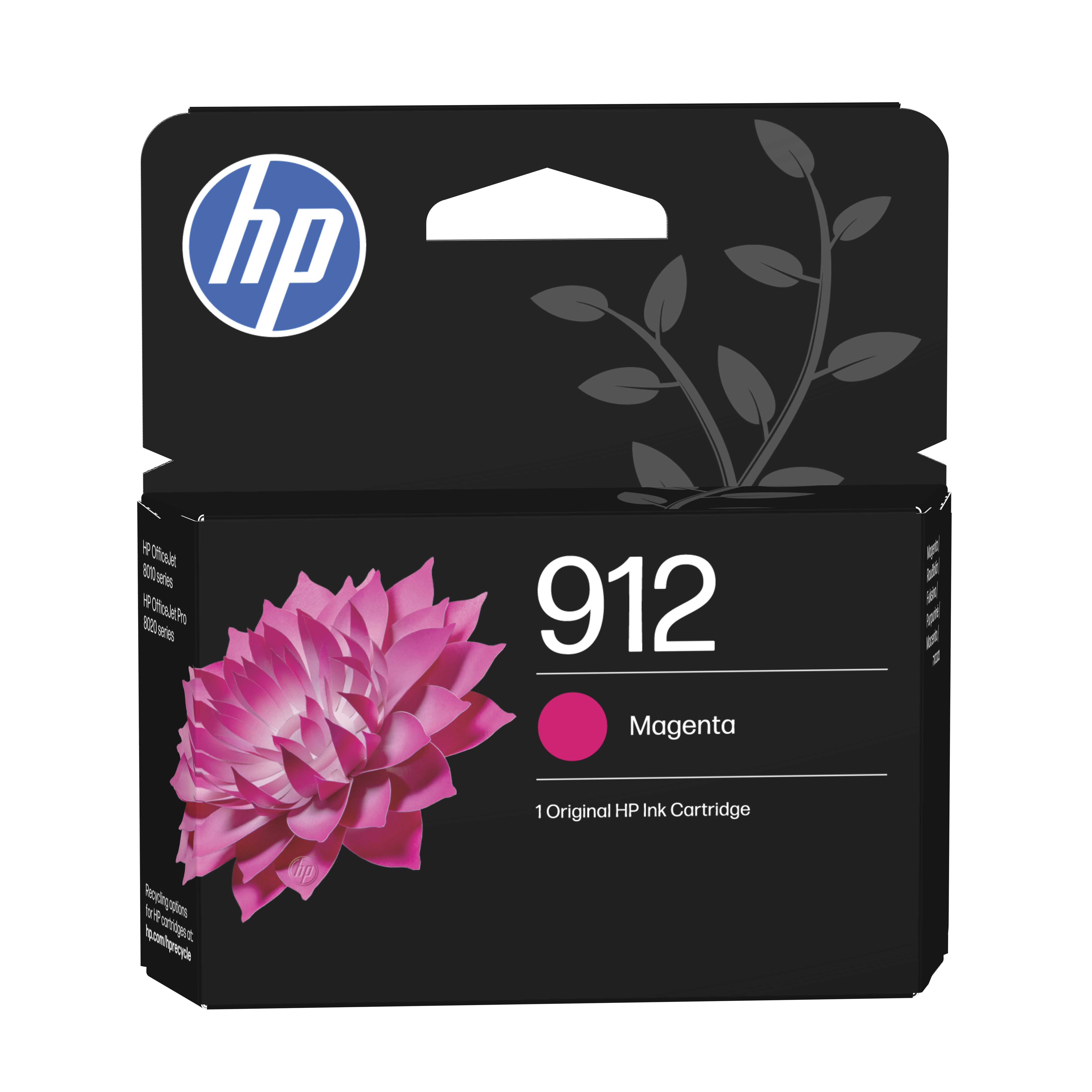 HP 912 4-pack originele inktcartridges - Zwart, Cyaan, Magenta, Geel