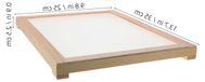2 pièces étagères de séchage empilables pour herbes, en bois naturel avec maille, taille moyenne, pour thé, légumes et plantes médicinales