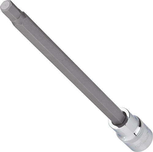 VIGOR binnenvierkant aandrijving en schroevendraaier inzet voor binnenzeskant profiel, 12,5 mm (1/2 inch), 200 mm, 1 stuk, V2087 12 mm