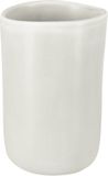 Spirella SINA Tandenborstelhouder Wit – Tumbler Badkamer Beker voor Tandenborstel en Tandpasta – Badkamer Accessoires 7 x 10,6 cm