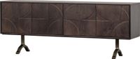 WOOOD Draw Dressoir - Mangohout - Walnoot - 70x180x40
