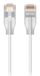Ubiquiti UACC-Cable-Patch-EL-0.15M-W-24 Netwerkkabel 0,15 m Cat6 RJ-45 Doorschijnend, Wit