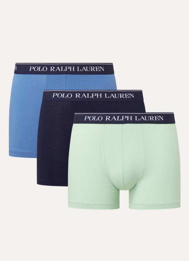Ralph Lauren Ralph Lauren Boxershorts met logoband in 3-pack