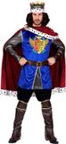 WIDMANN MILANO Kostuum koning Balthasar Blauw/Rood S