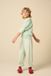 Sissy-Boy Lichtgroene sweater met pofmouwen