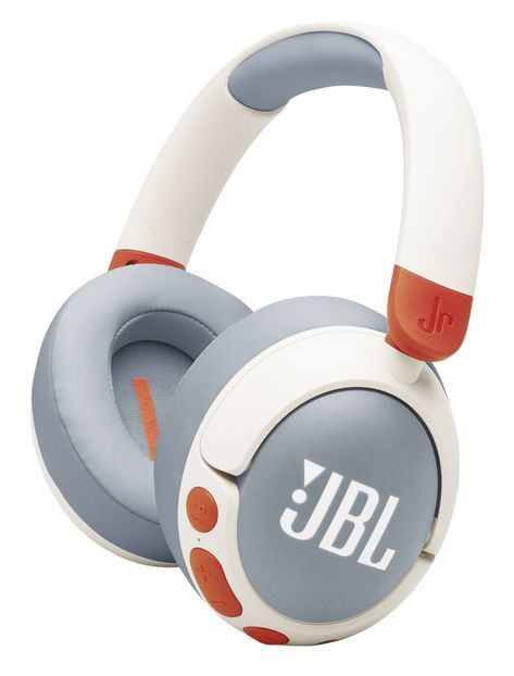 JBL Junior 470NC - Draadloze over-ear kinder koptelefoon - Noise Cancelling - Wit