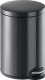 Durable 341258 Afvalemmer 20 l Metaal, Kunststof Antraciet-grijs
