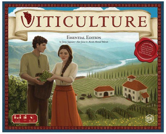 Stonemaier Games Viticulture Essential Edition - Bordspel - Strategisch spel - Engels