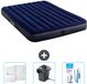 Intex Luchtbed - 2-Persoons - 152 x 203 x 25 cm - Bleu - Inclusief Hoeslaken - Pomp en Reparatieset