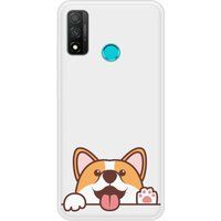 Hello Corgi Siliconen hoes compatibel met P Smart 2020
