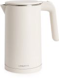 CREATE Kettle Studio Pro Elektrische waterkoker, 1 L, Gebroken Wit, Temperatuurregeling, 1000W