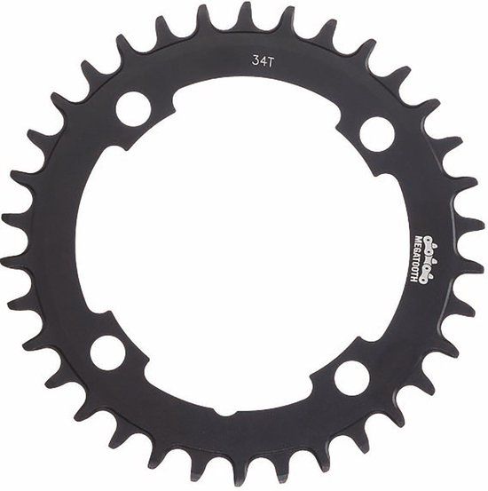FSA Wb381 V15 104 Bcd Kettingblad Zwart 34t