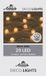Anna's Collection LED Lichtslinger/lichtsnoer - 20 led bolletjes - 200 cm - warm wit - batterij