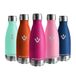 Vikaster Thermos 350 ml, lekvrije thermosfles, BPA-vrij, herbruikbare thermosfles, roestvrij staal, voor fiets, camping, yoga, gym, fitness, school, reizen, outdoor