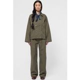 Nudie Jeans Veste de travail Bibbi Olive