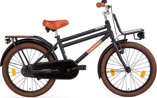 Supersuper Kinderfiets Cooper Zwart 20" Zwart