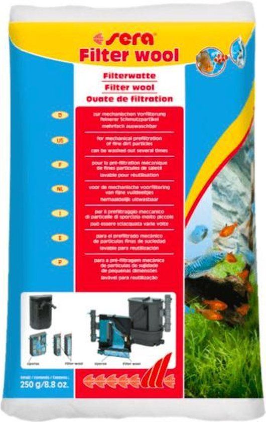 Sera Filterwatten 250gr