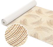 ANRO Badmat Cirkels Beige 65x200cm