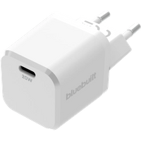 BlueBuilt Power Delivery Charger with USB C Port 20W White