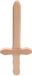 Playwood Houten dolk (mini zwaard) ridder piraat