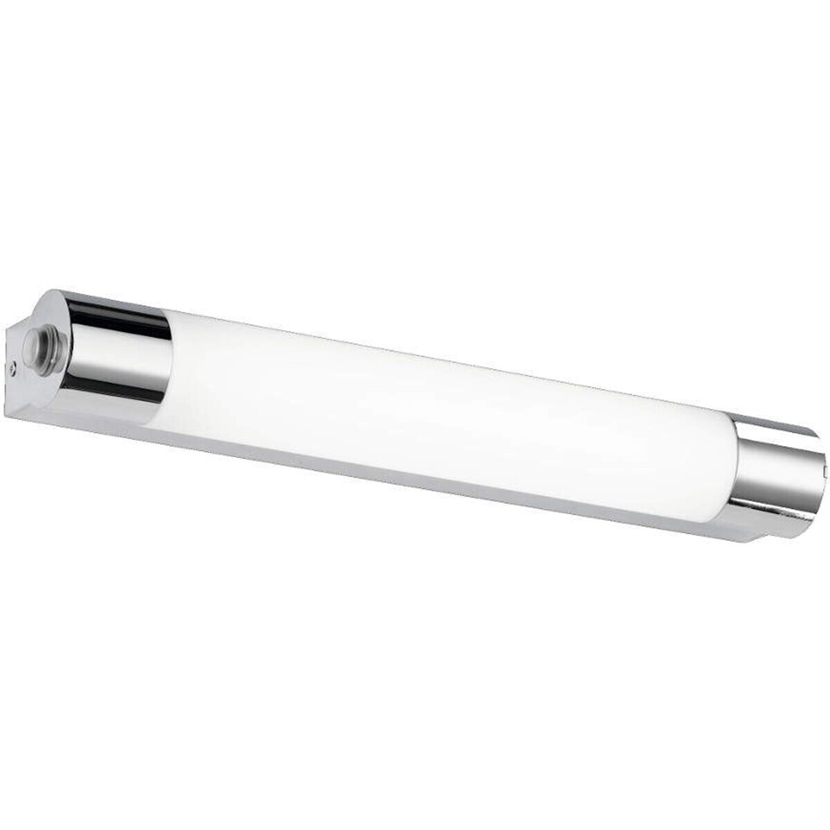 Osram - LED Wandlamp - Trion Kalian - 6W - Warm Wit 3000K - Rechthoek - Mat Chroom - Aluminium