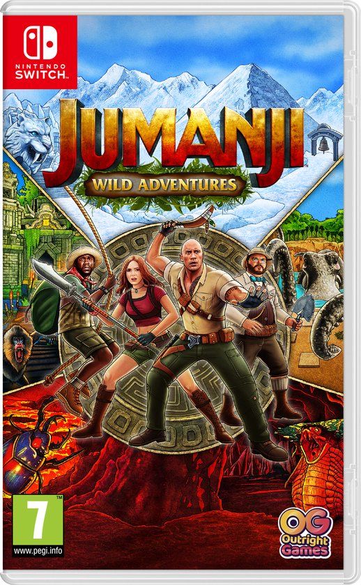 Outright Games Jumanji: Wild Adventures - Nintendo Switch