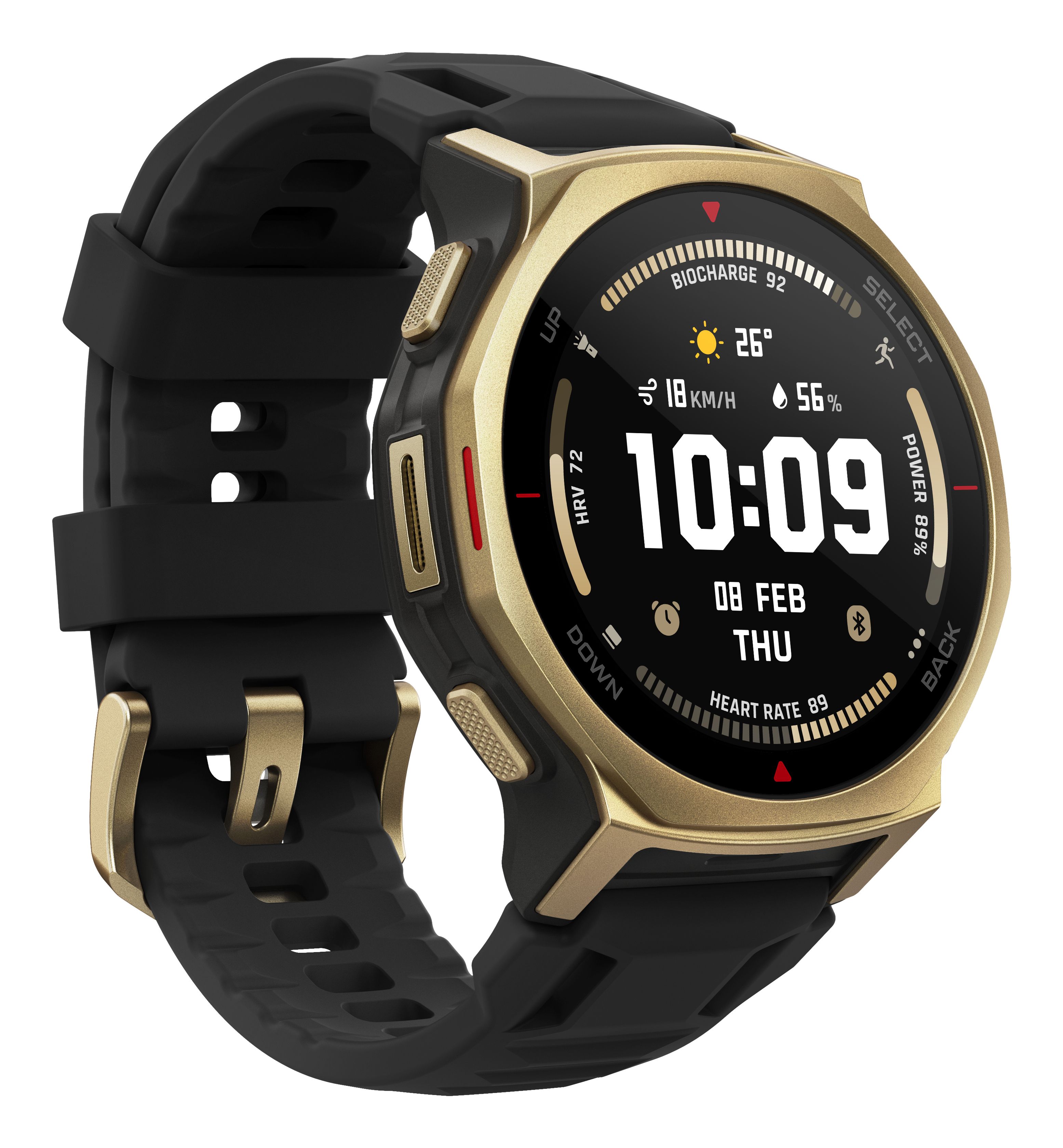 Amazfit T-Rex 3 Pro Smartwatch - 44mm - Gold