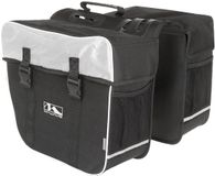 M-wave Dubbele Fietstas Amsterdam 30l Wit