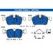 ATE Kit Plaquettes De Frein, Frein À Disque 13.0460-7364.2 Volvo 31423653