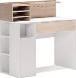 Vicco Bureau – 100 x 50 cm Wit/Sonoma